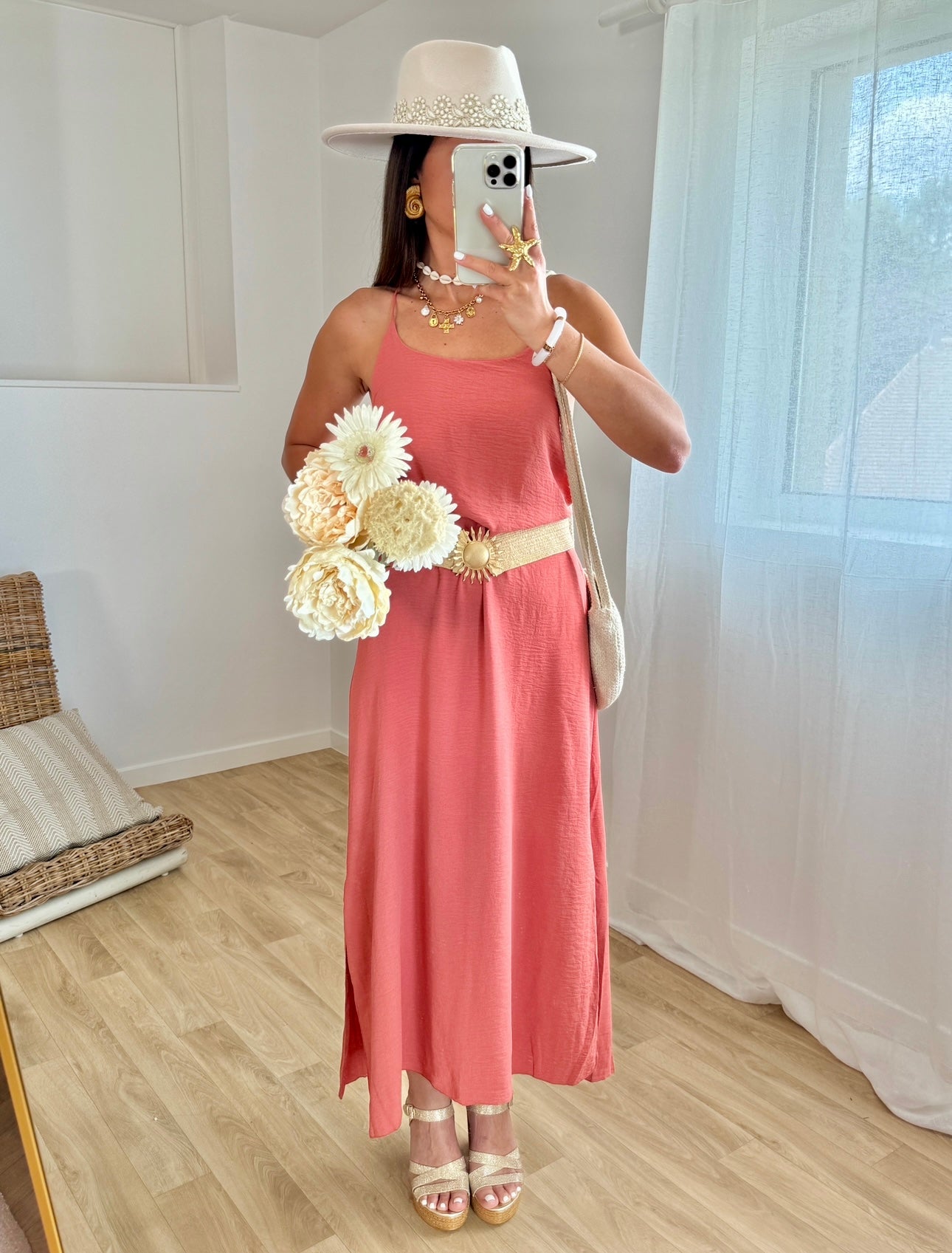 Robe BAIA vieux rose