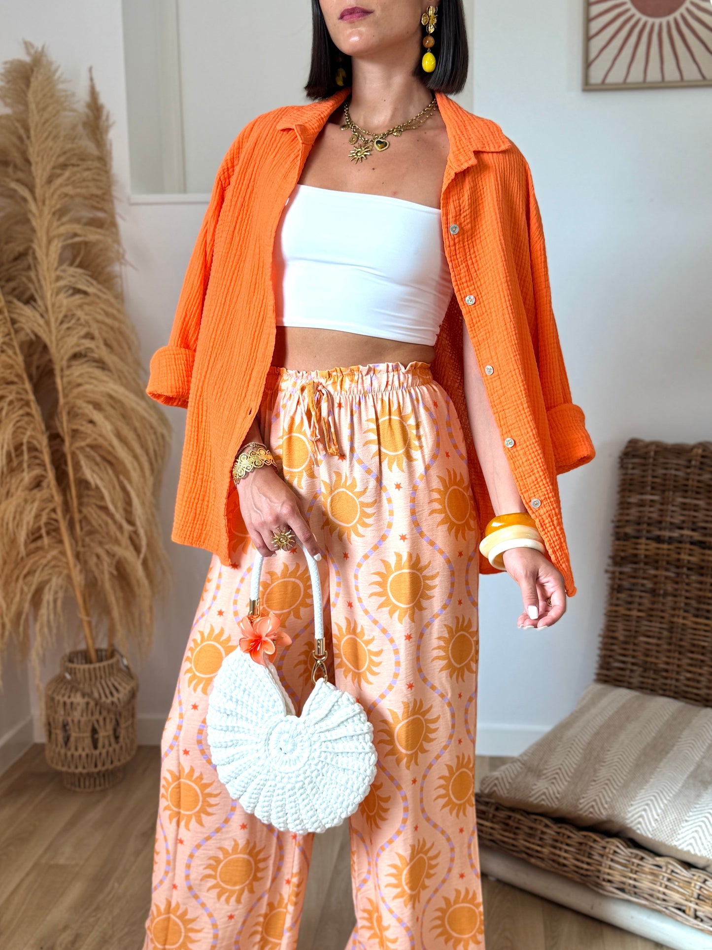 Chemise TESS orange
