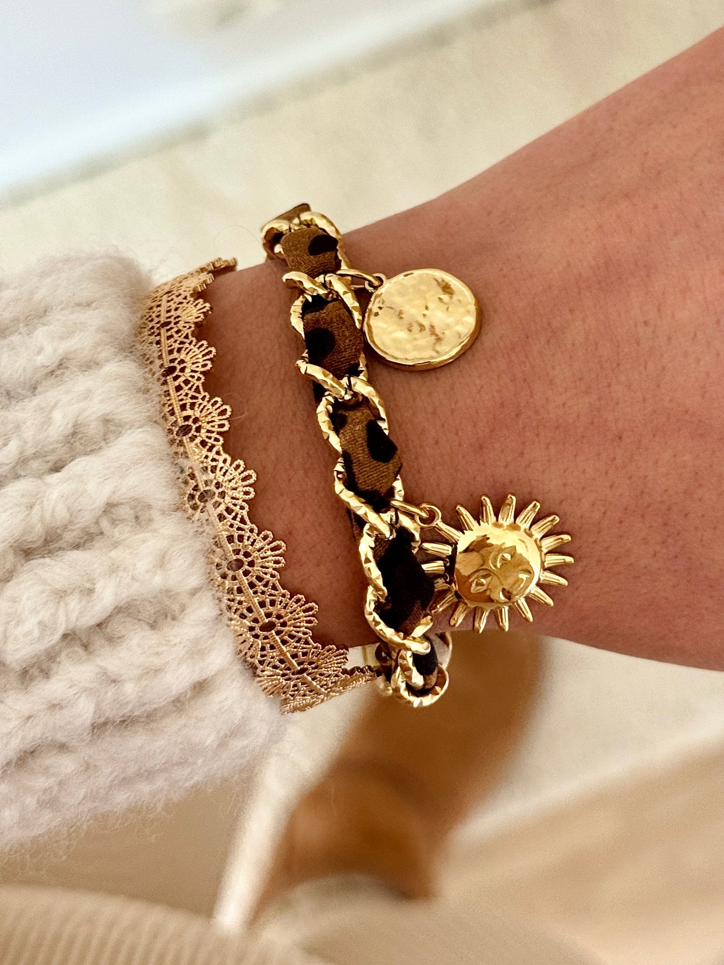 JUSTINE Leopard Bracelet