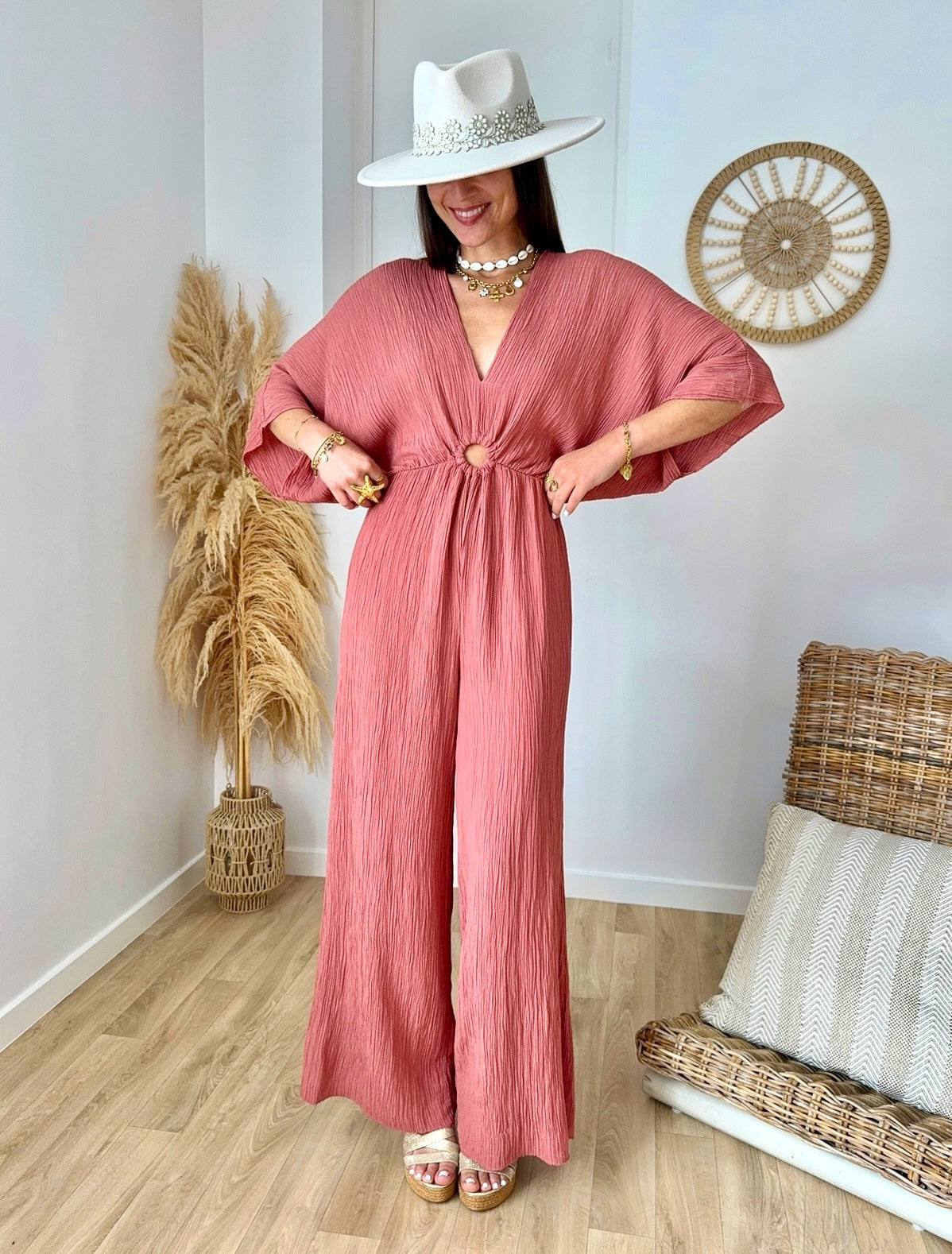 Combinaison MANEL terracotta