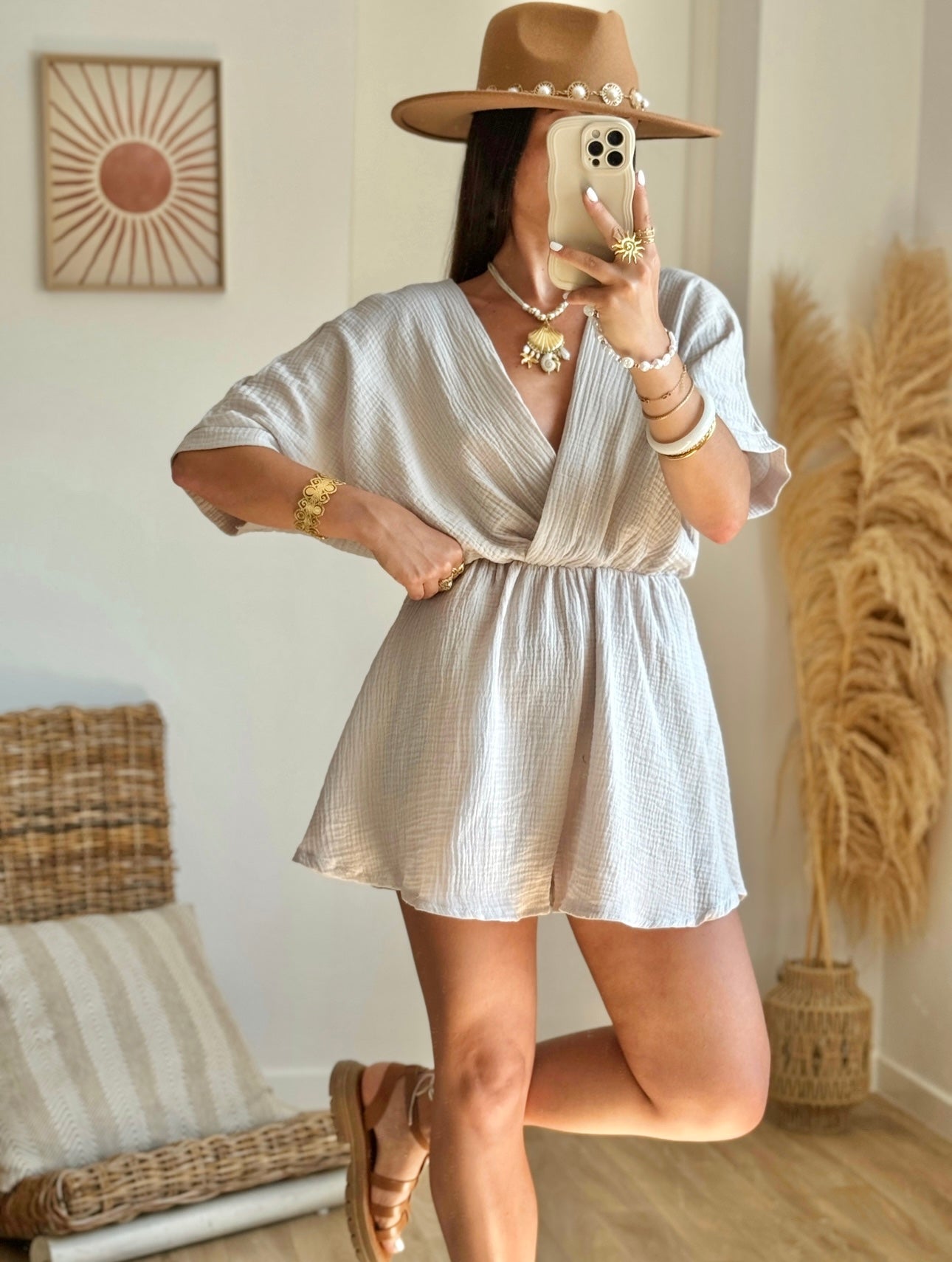 Combishort GARANCE beige