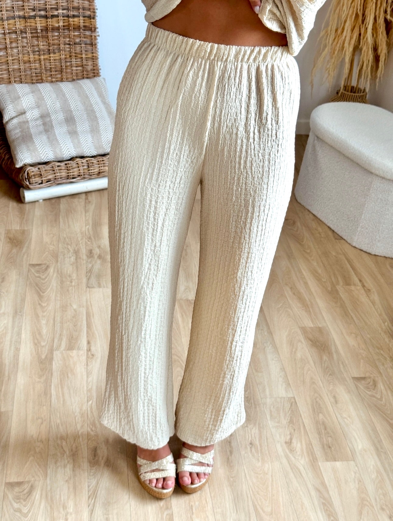 Pantalon LAYA écru