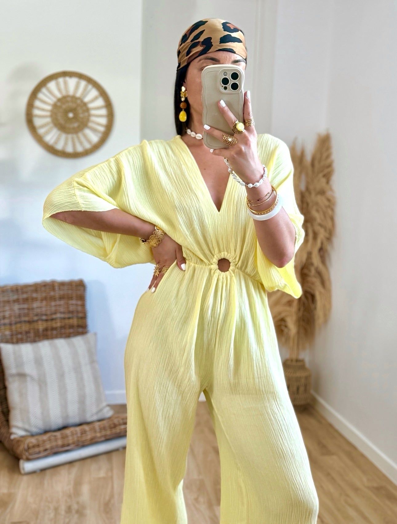 Combinaison MANEL jaune