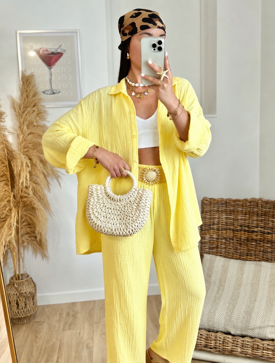 Ensemble KAIA jaune