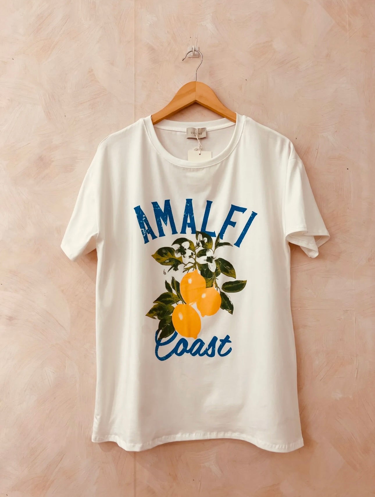 T-shirt ROSY en coton imprimé citron
