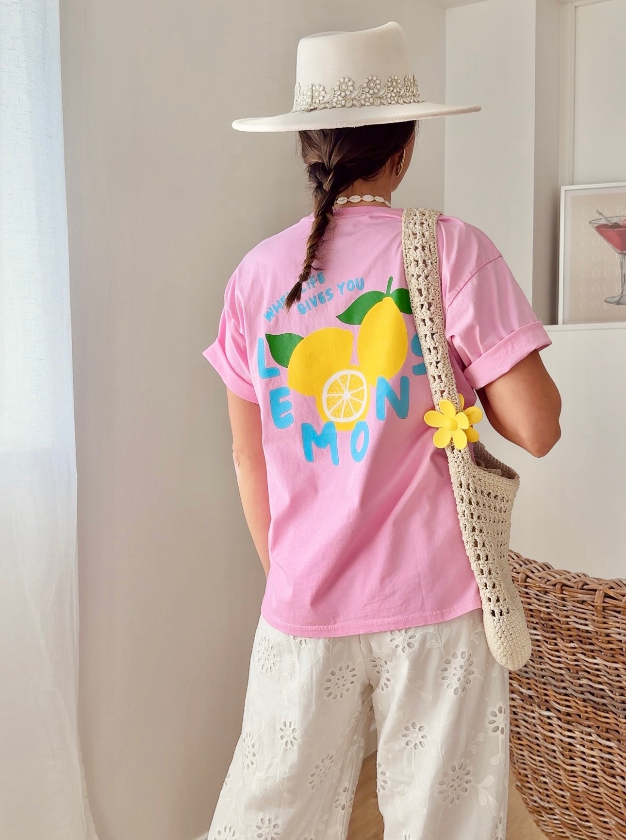 T-shirt LEMON rose