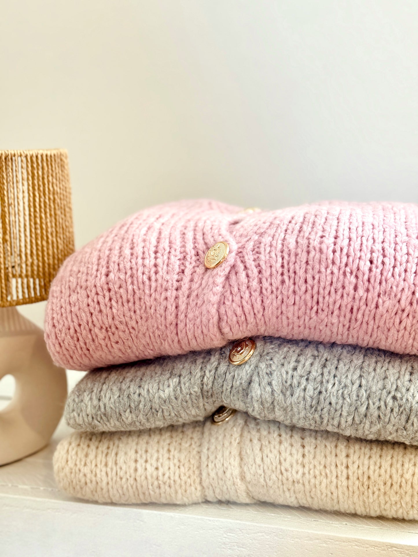 Pull/gilet EMMA rose