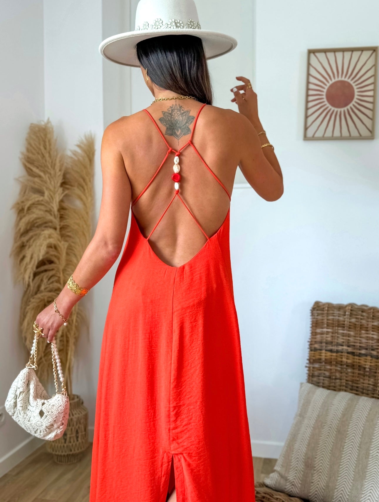 Robe NANCY corail
