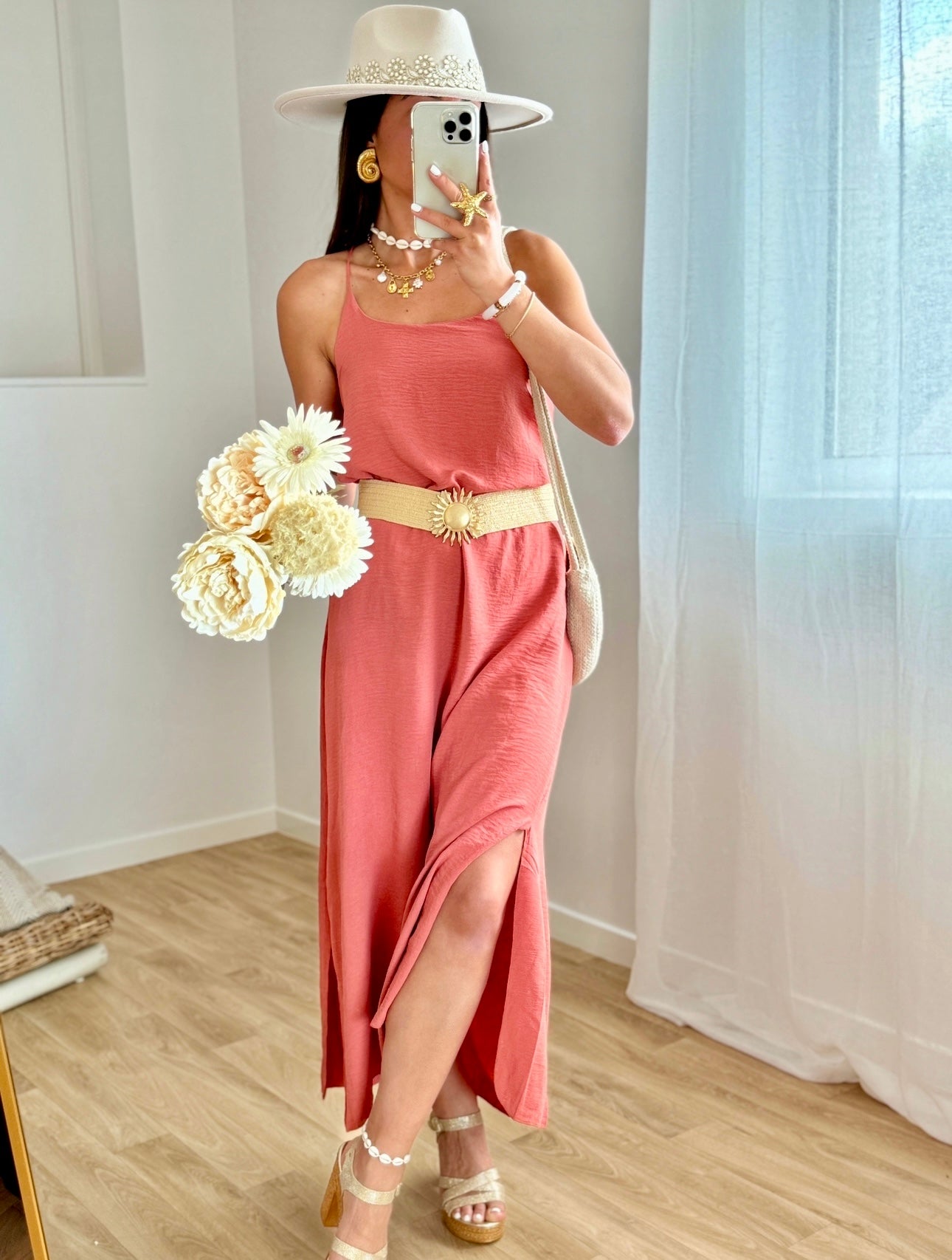 Robe BAIA vieux rose