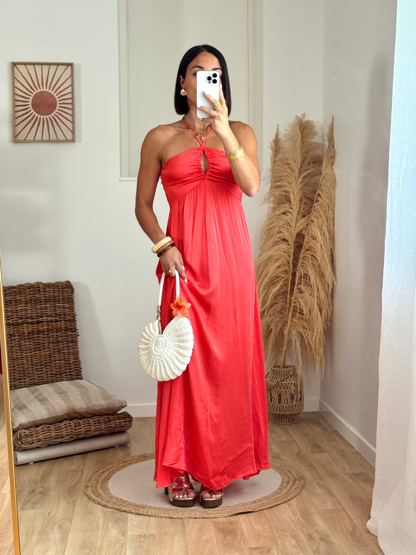 Robe LANA corail