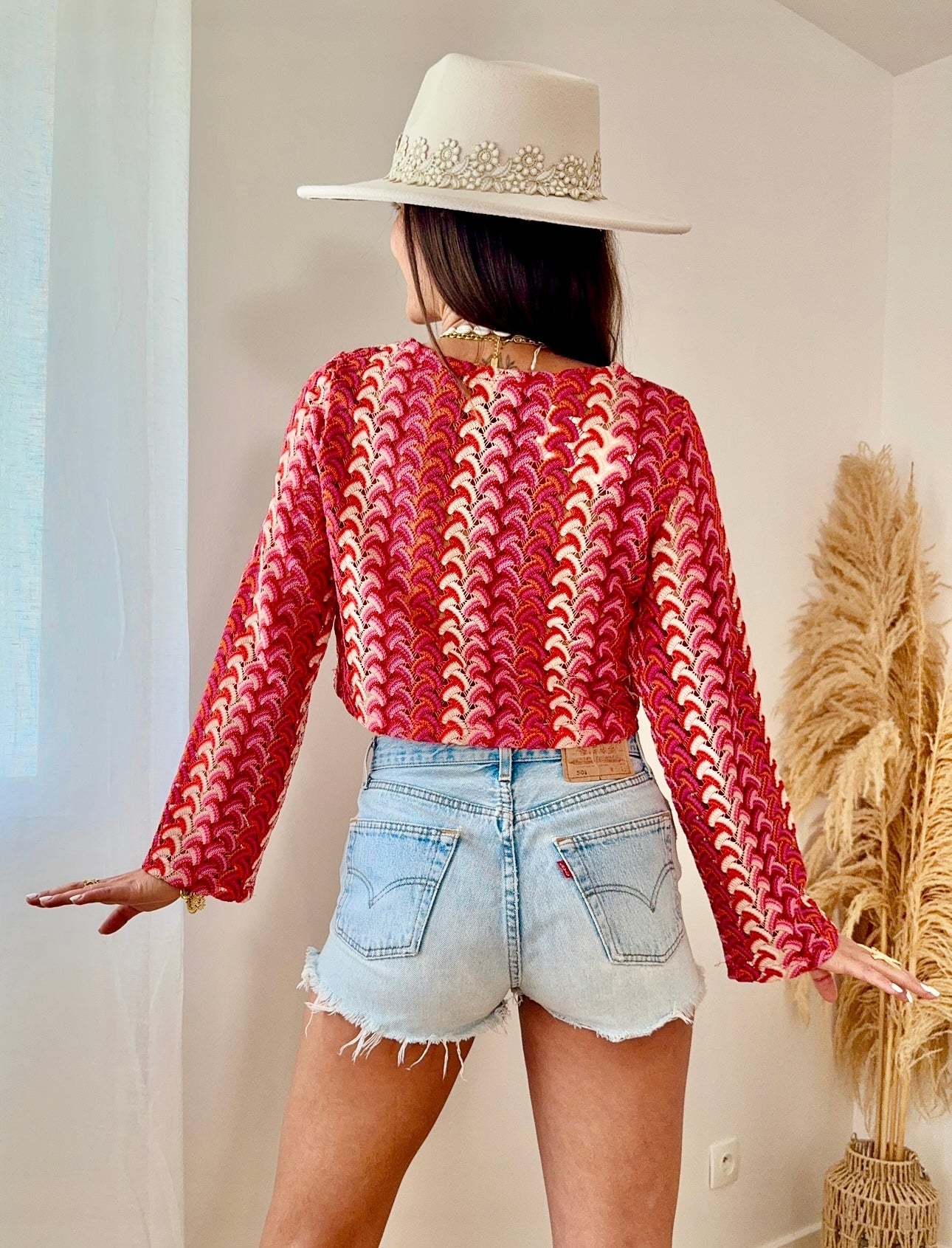 Top CHARLY crochet