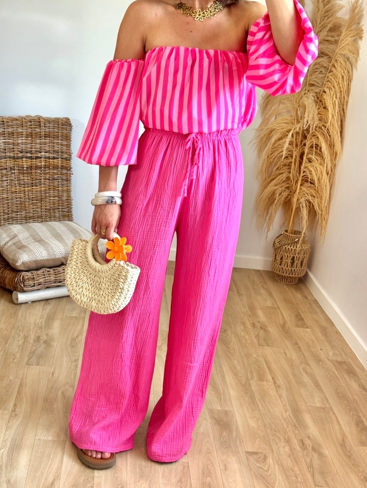 Pantalon LIORA rose