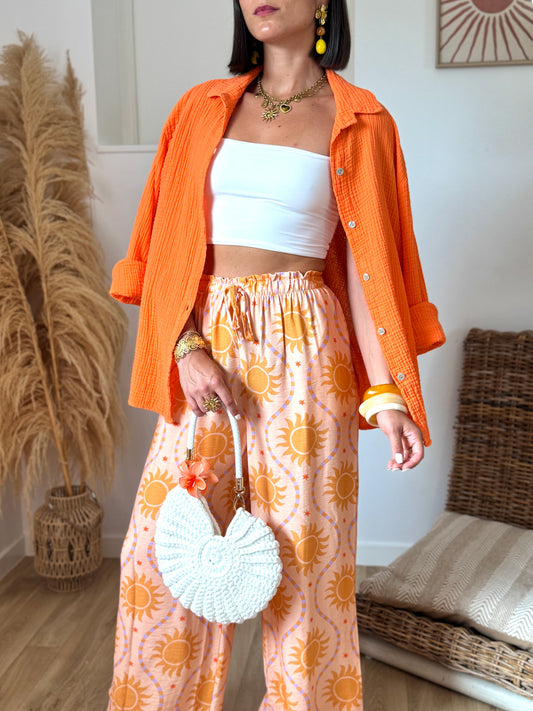 Chemise TESS orange