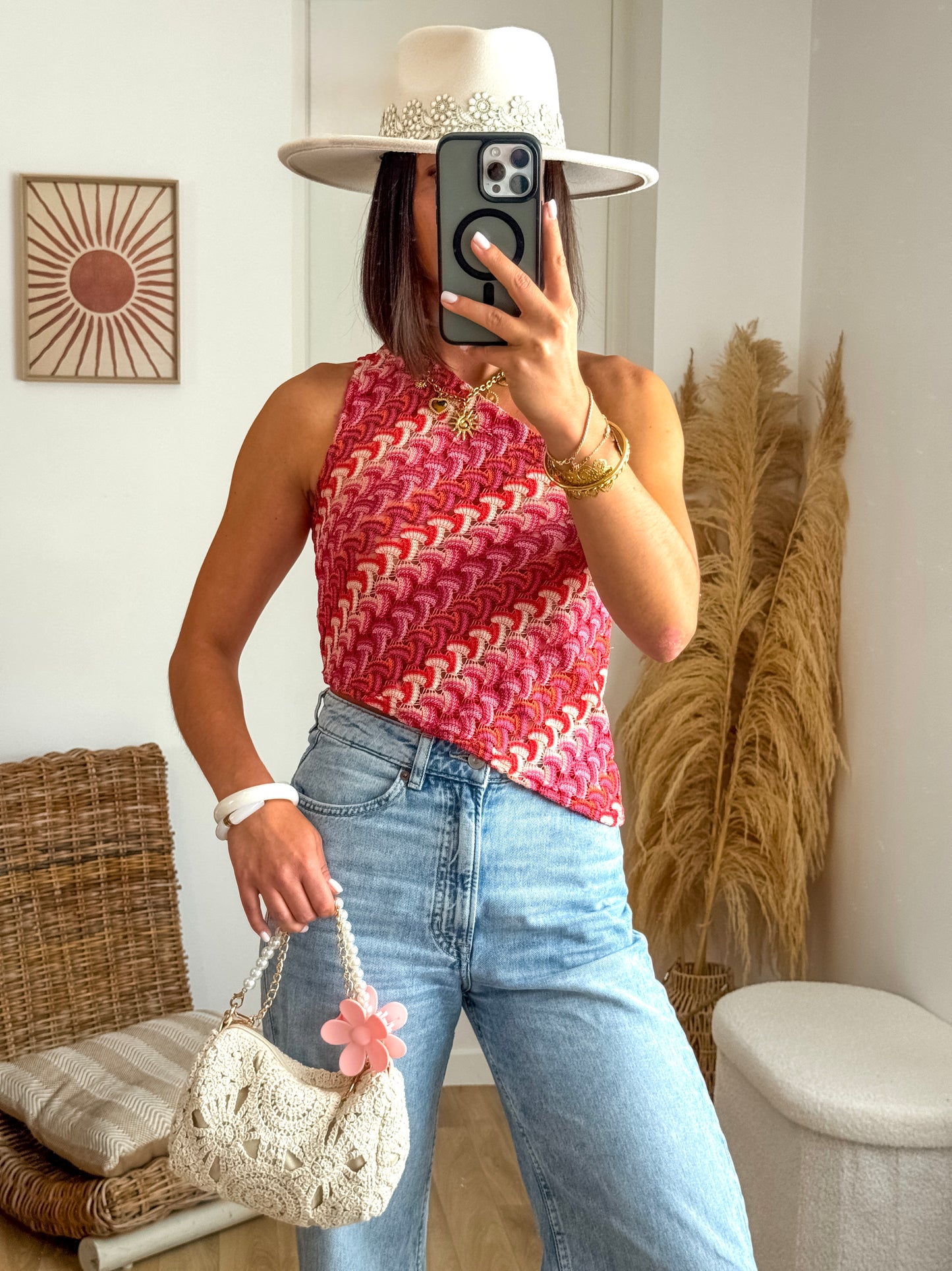 Top CHARLY asymétrique
