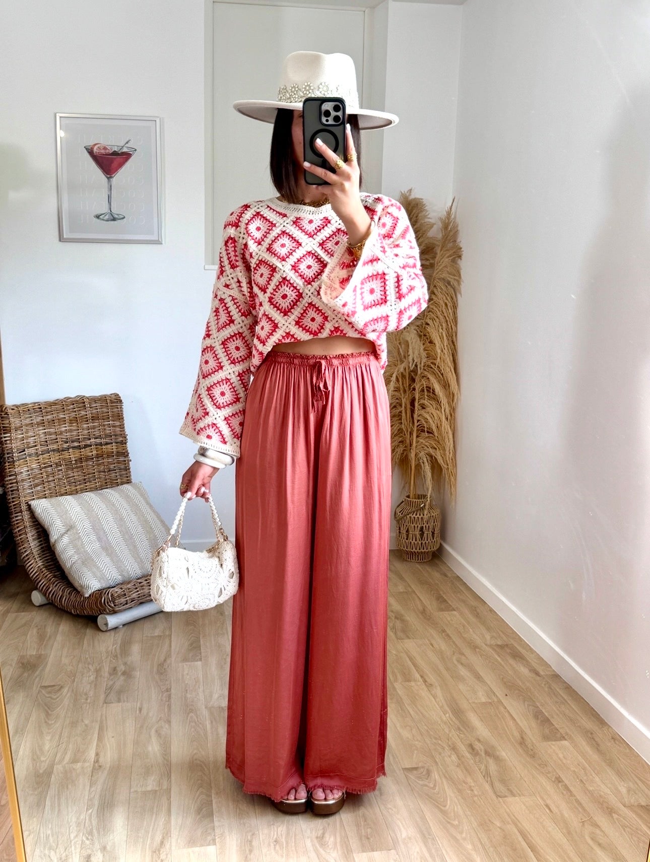 Top LÉONE crochet
