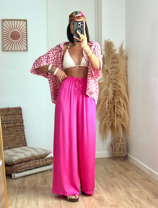 Pantalon NISSA rose