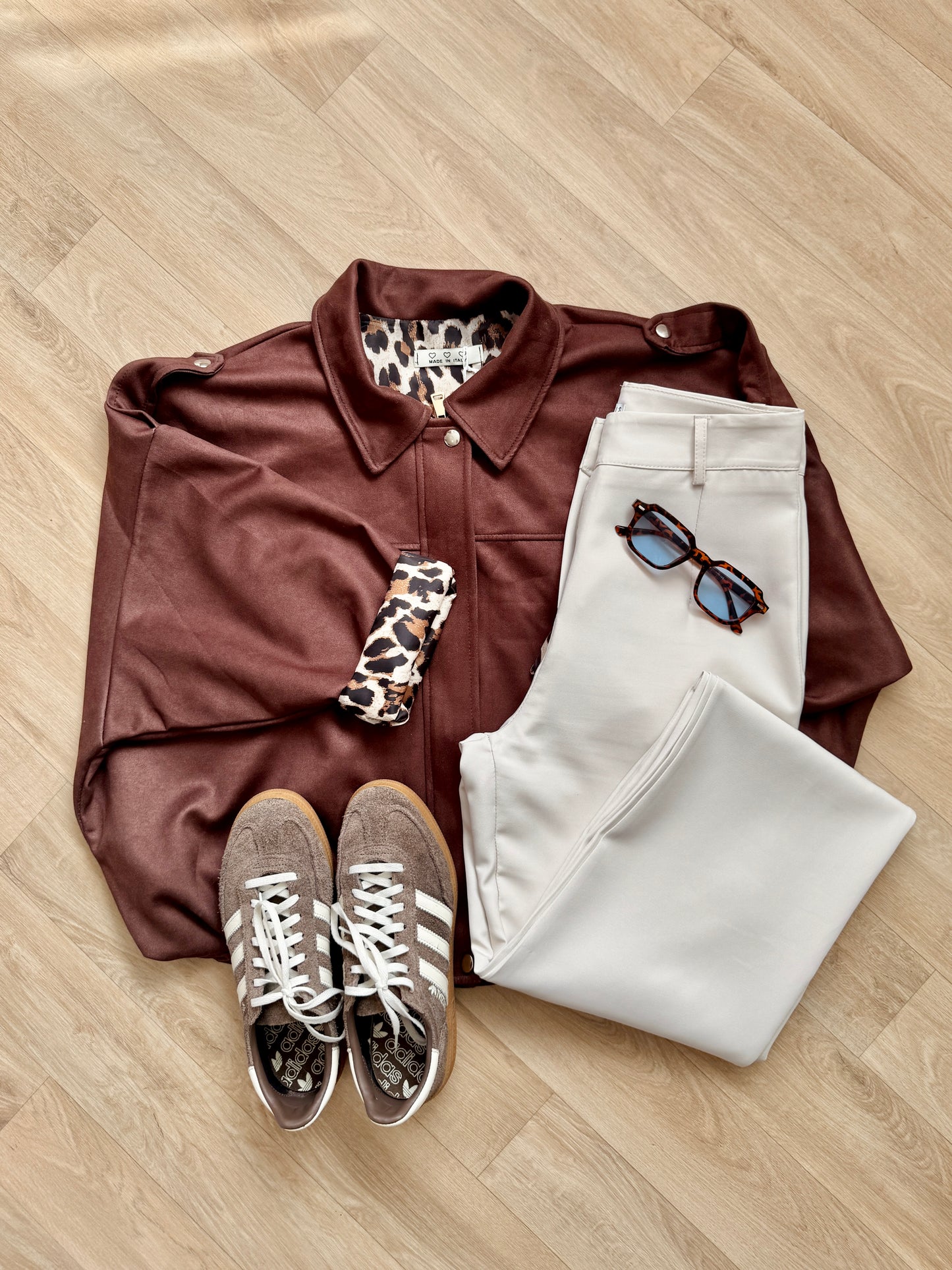 Veste AMBRE chocolat