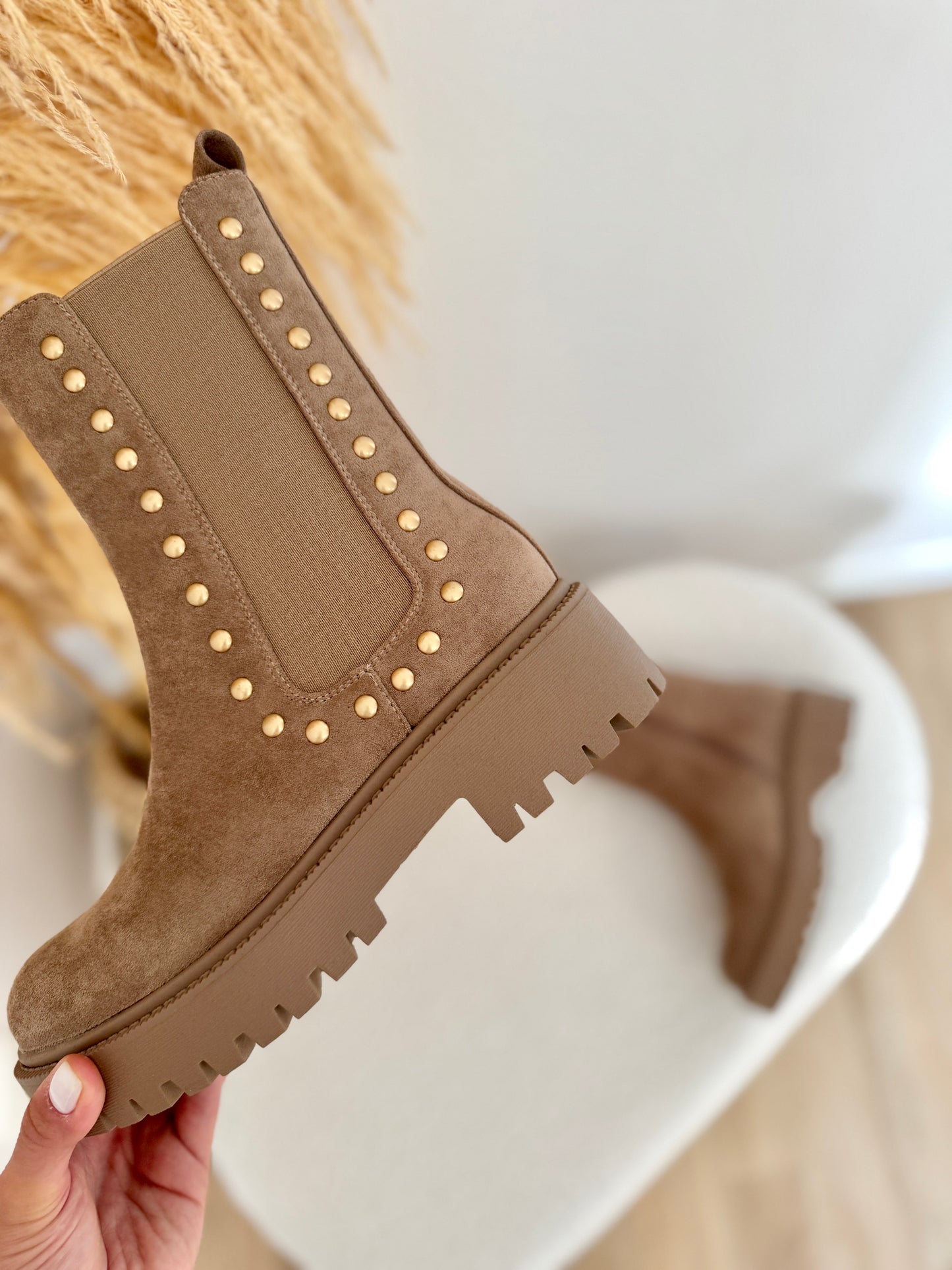 Bottines FLAVIE taupe