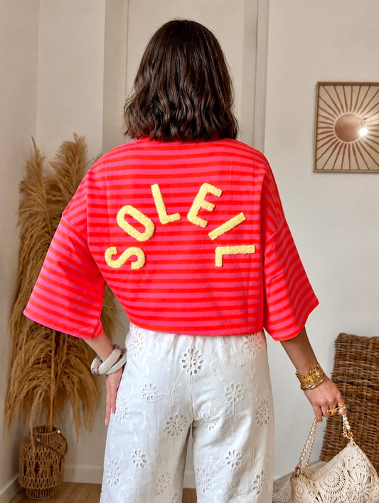 Top SOLEIL corail