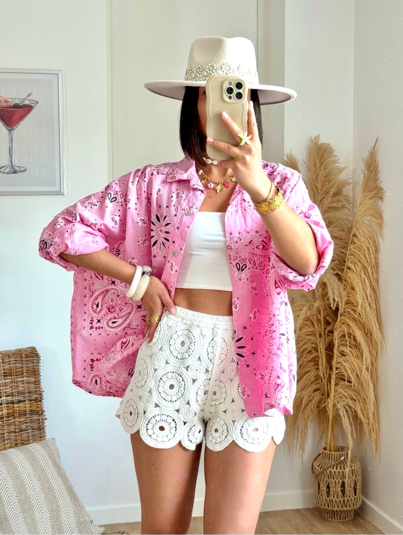 Chemise BAYA imprimé bandana