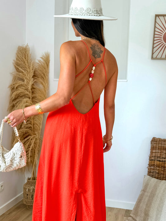 Robe NANCY corail