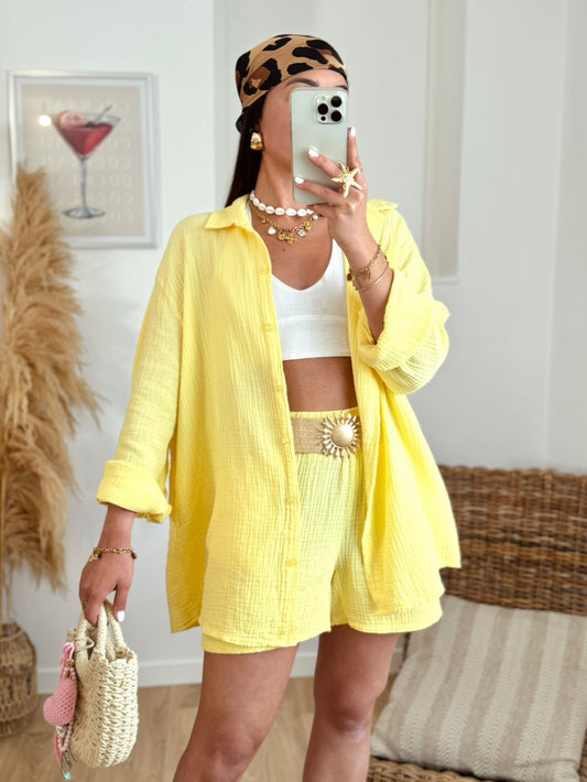 Chemise TESS jaune