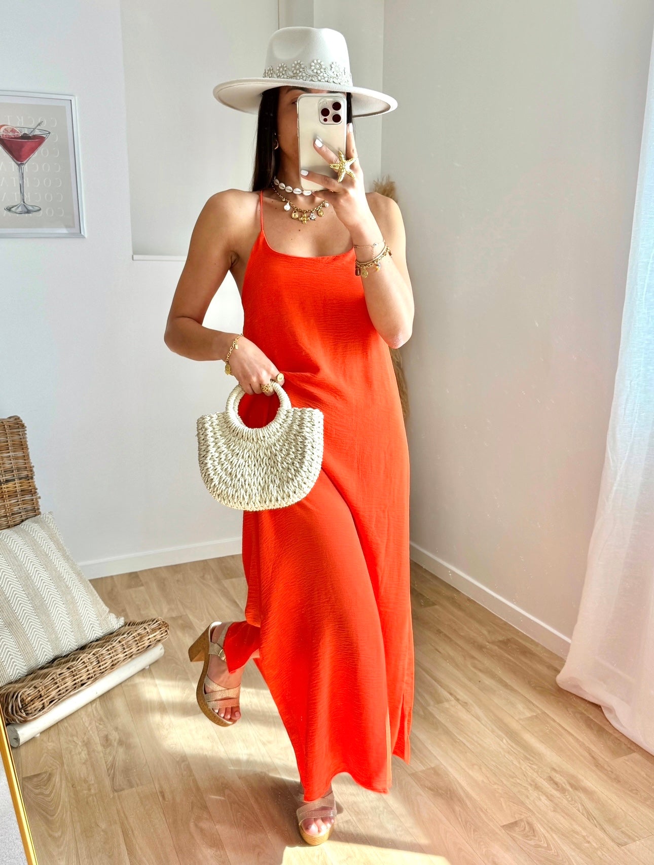 Robe BAIA corail