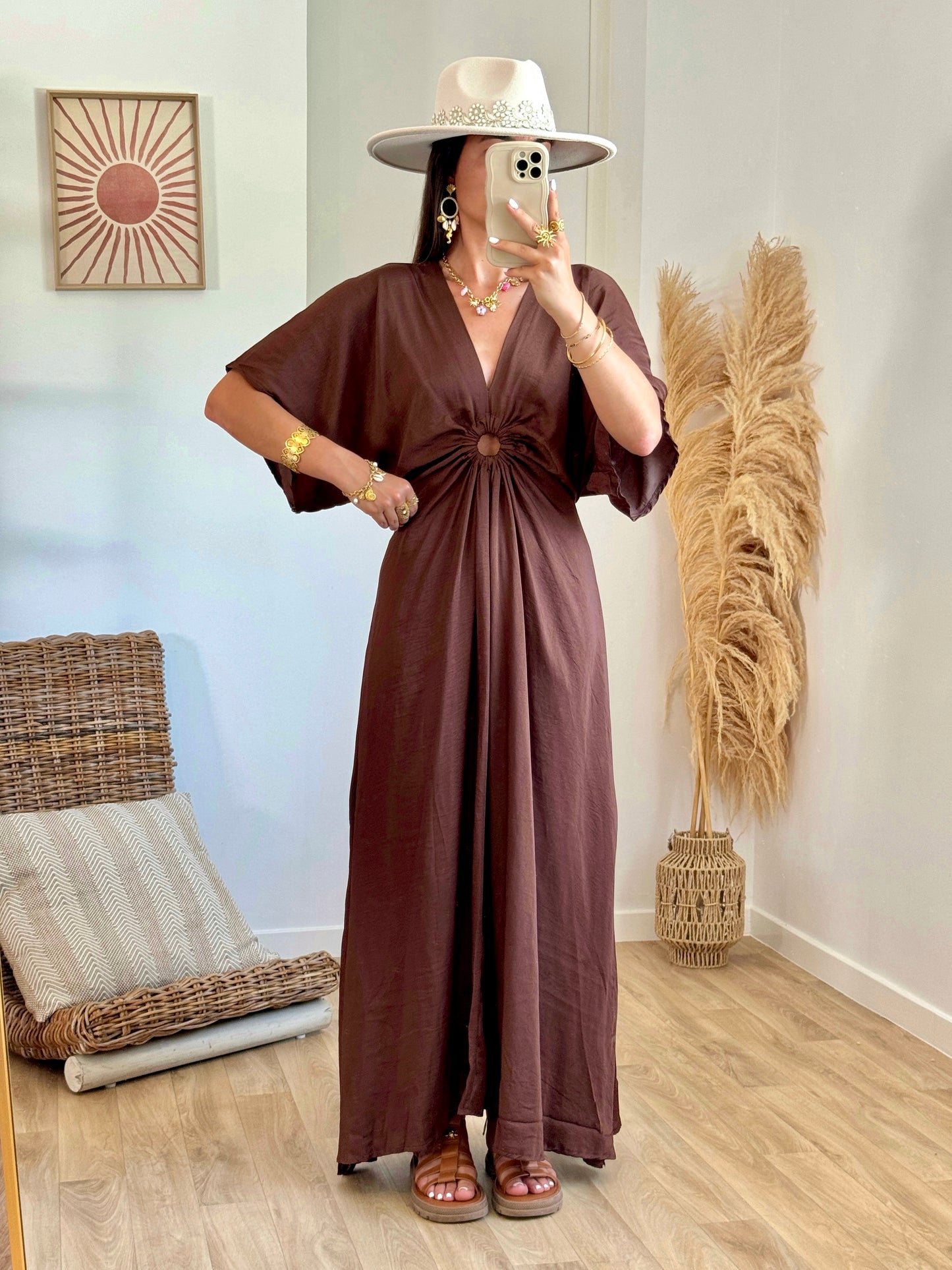 Robe MARA chocolat
