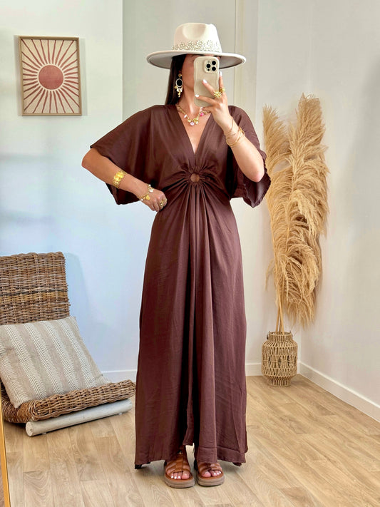 Robe MARA chocolat