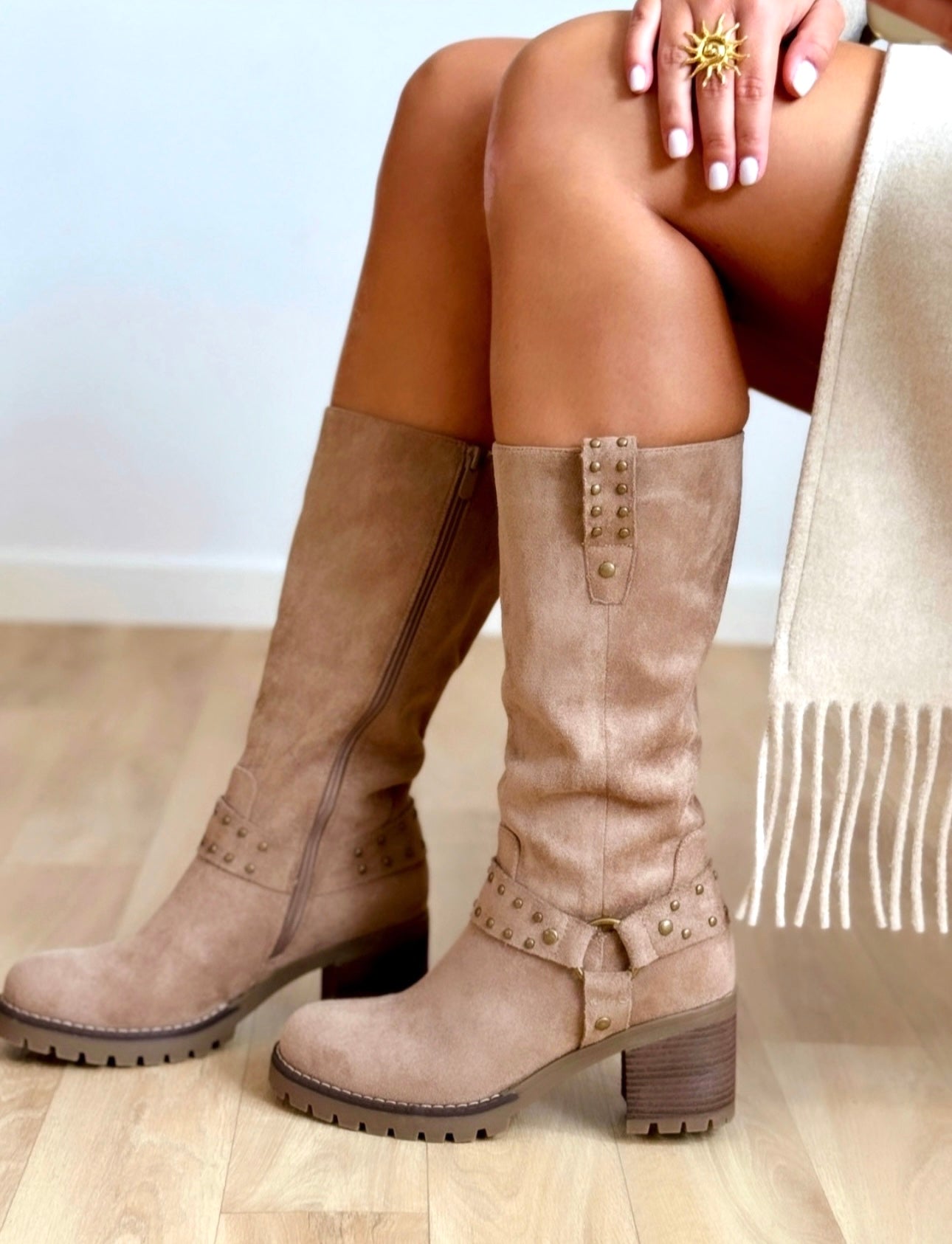 Bottes LALY taupe