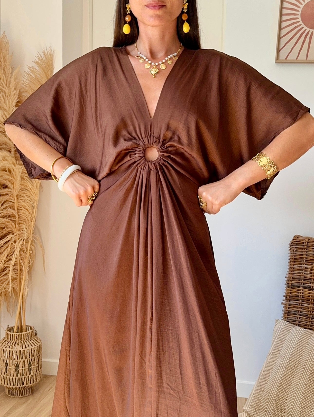 Robe MARA chocolat