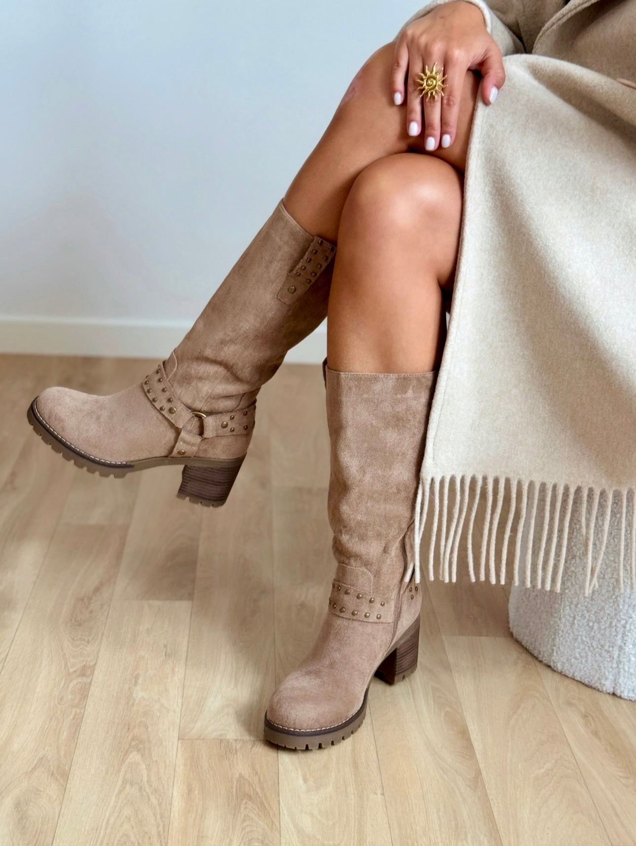 Bottes LALY taupe