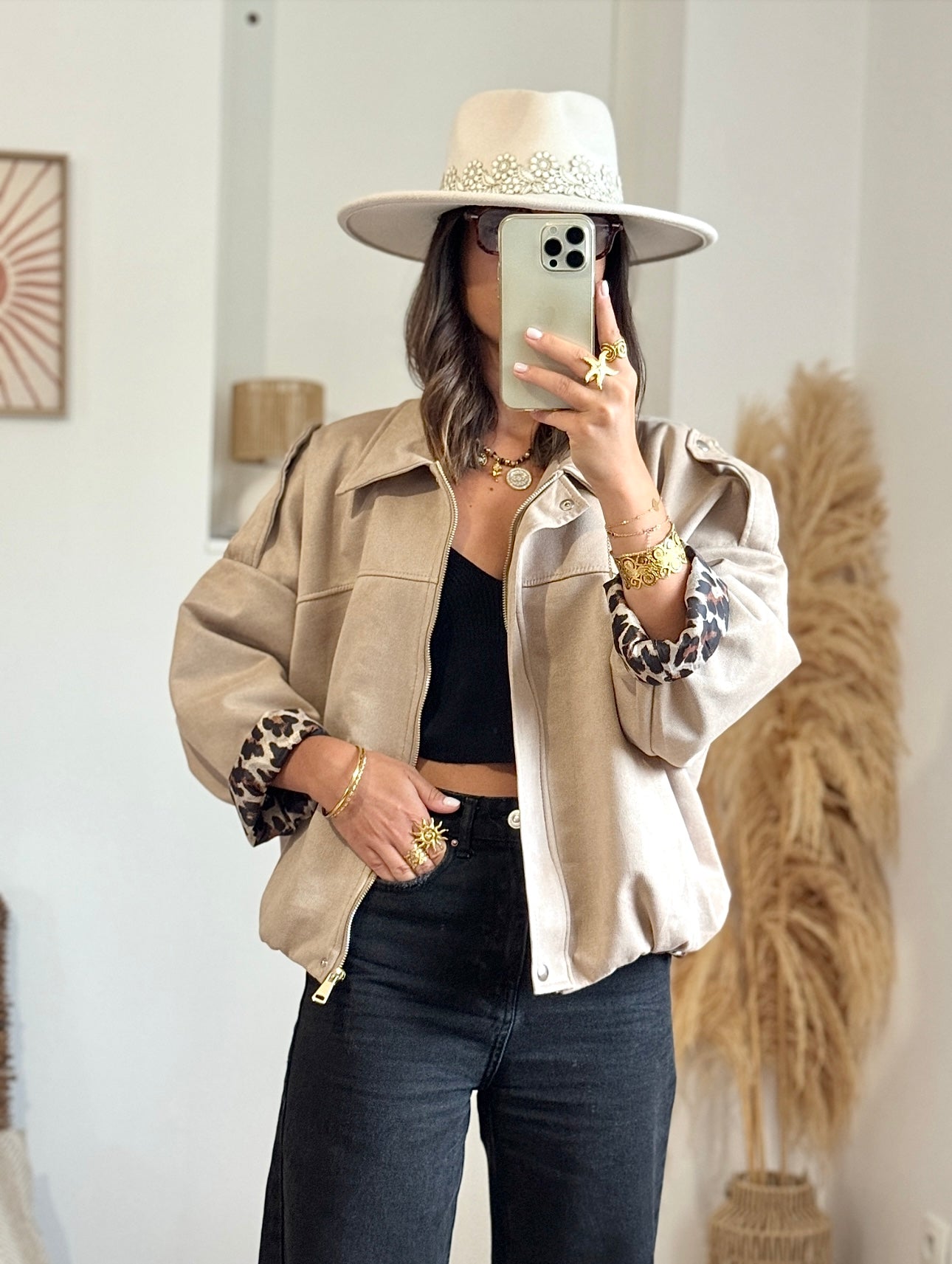 Veste AMBRE beige