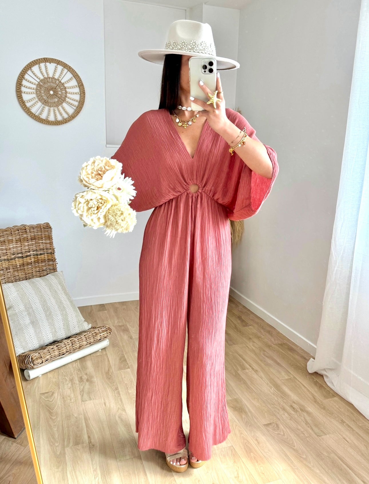 Combinaison MANEL terracotta