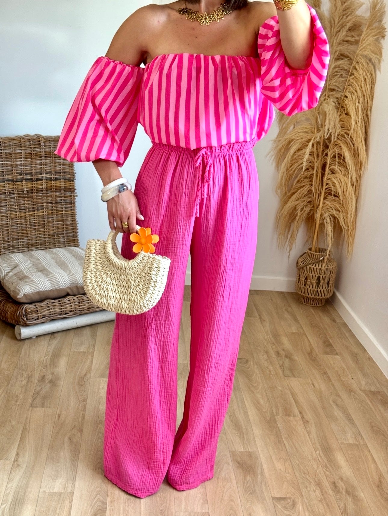 Pantalon LIORA rose