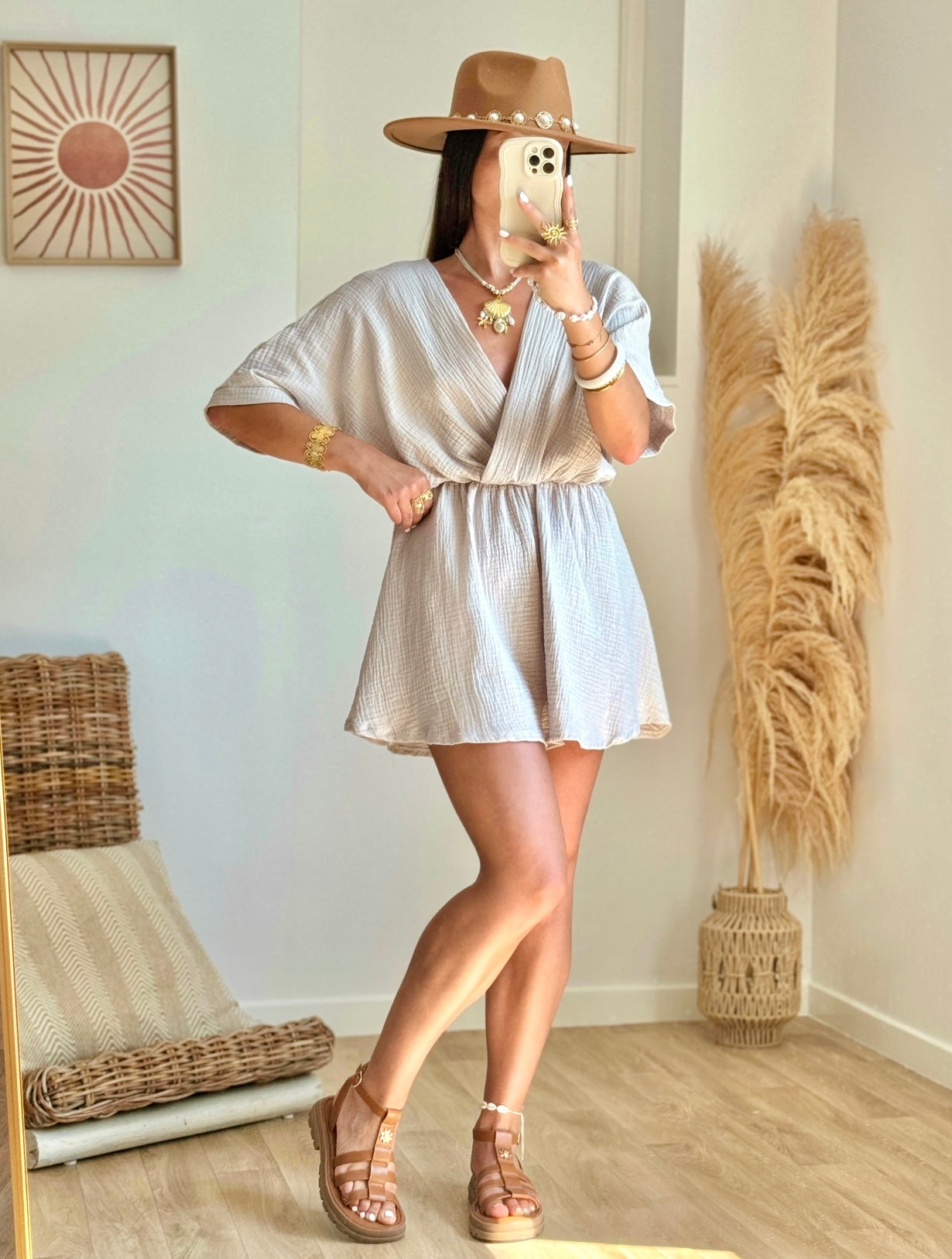 Combishort GARANCE beige