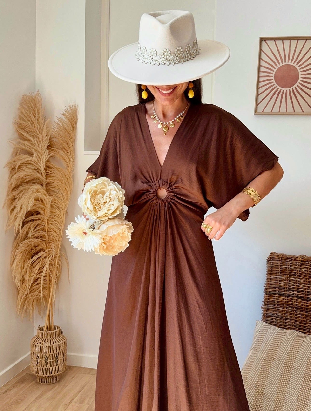 Robe MARA chocolat