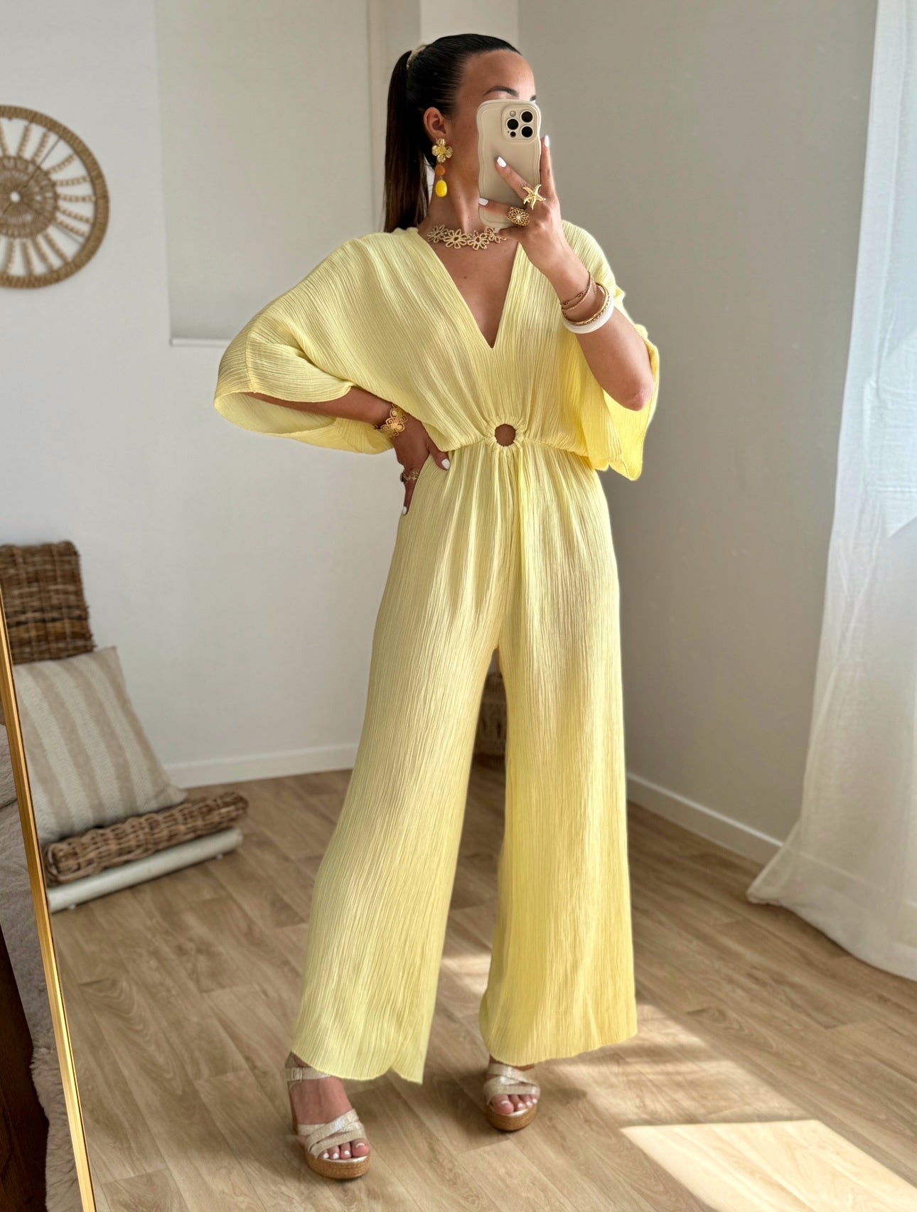 Combinaison MANEL jaune