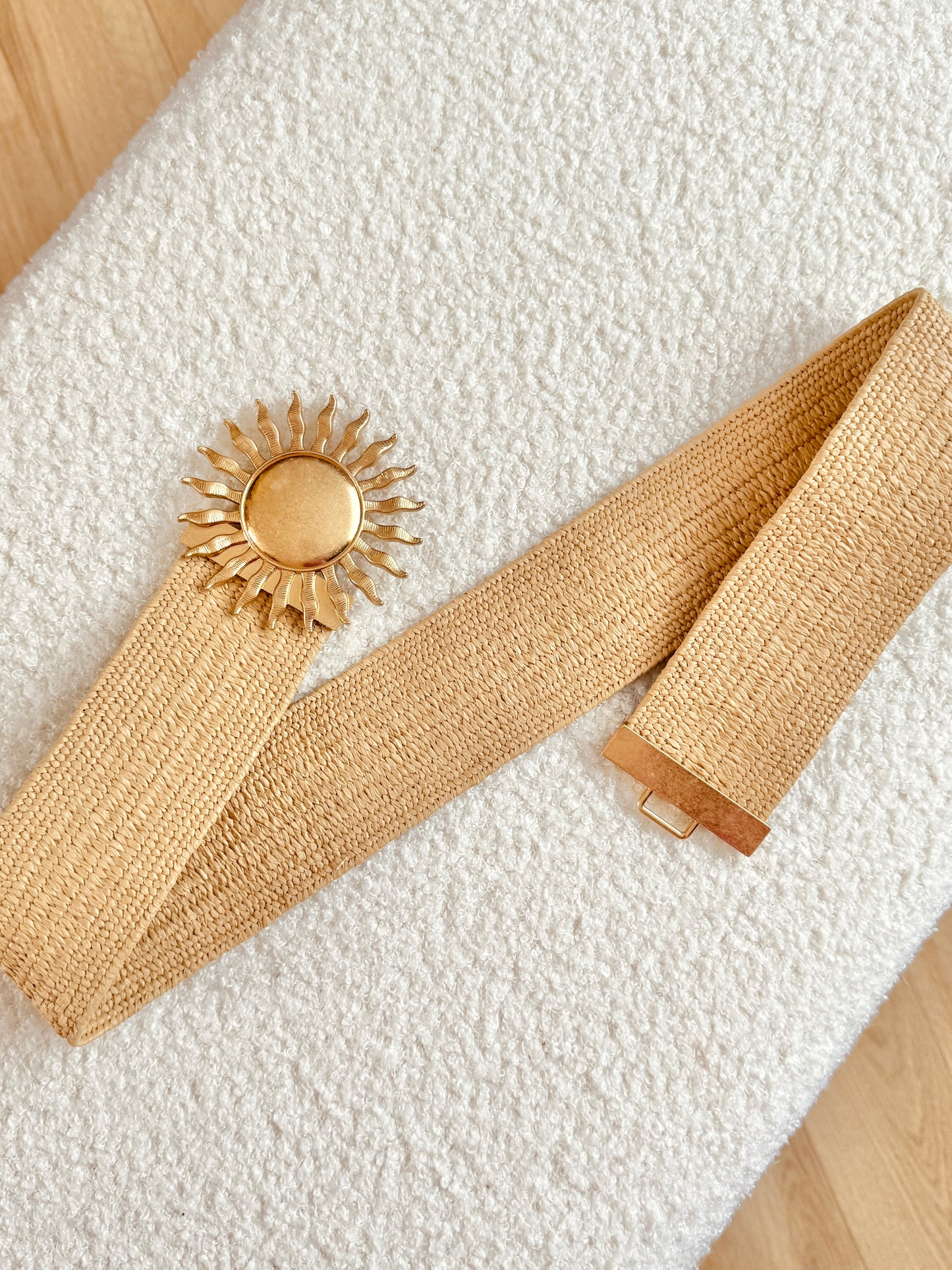 Ceinture SOLEIL beige