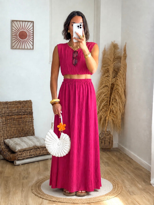 Ensemble BILA fushia