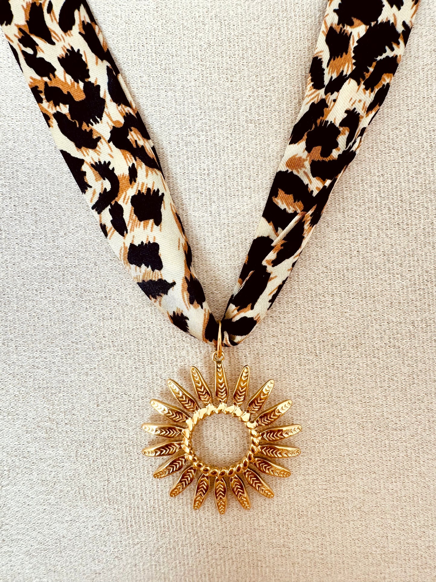 Collier KALI Léopard