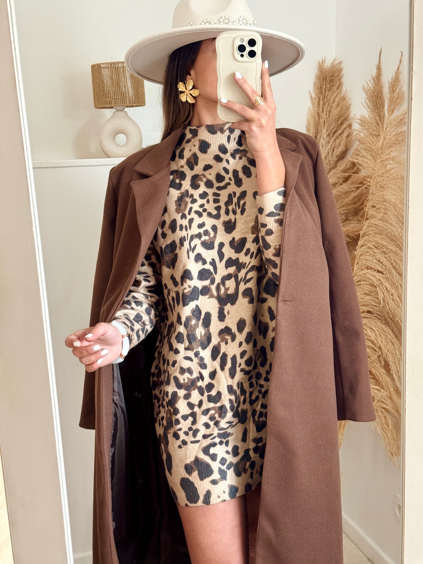 Robe/pull RUBY Leopard