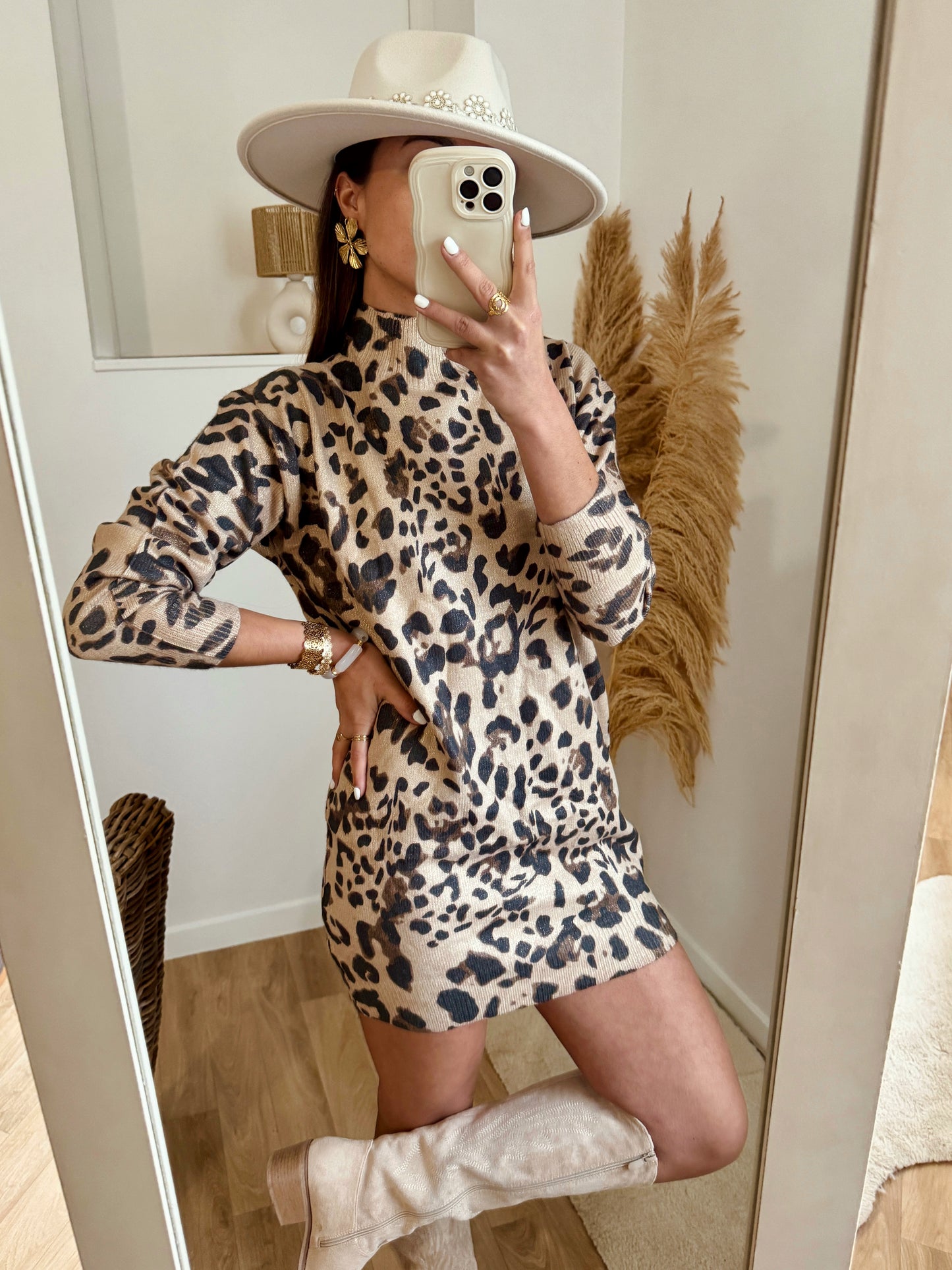 Robe/pull RUBY Leopard